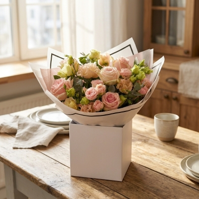 A Simply Beautifully Pink Bouquet