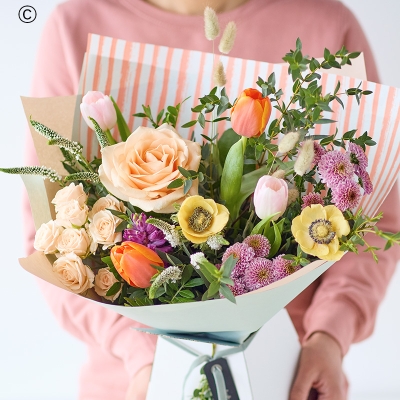 Spring Meadow Bouquet without Lilies  Same day delivery The Flower Corner