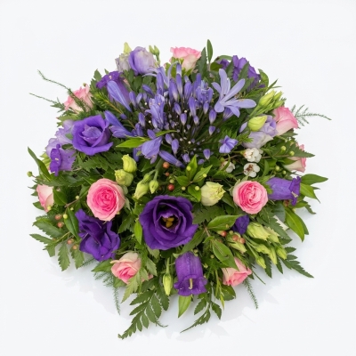 Gentle Pink & Purple Posy