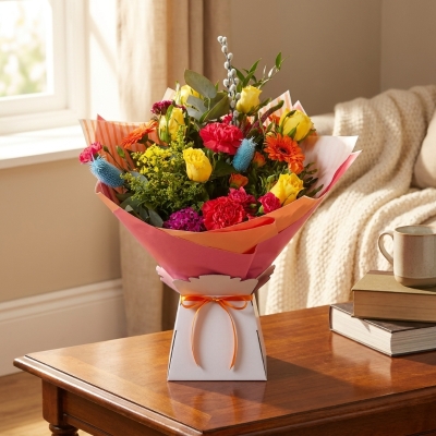 Summer Trending Bouquet with Yellow Roses