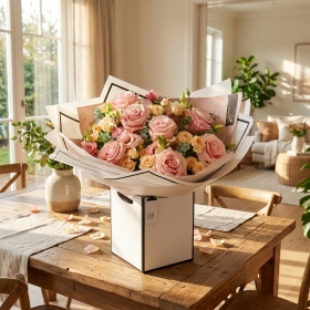 Beautifully Simple Pink Bouquet