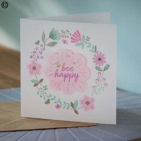Bee Happy Card