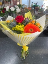 Flower Corner Bright Open stem Bouquet
