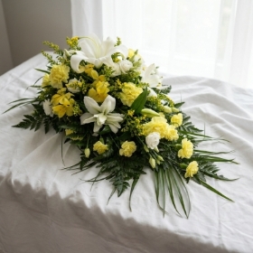 Yellow and White Spray